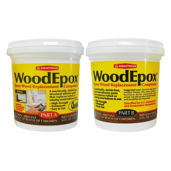 Abatron WoodEpox Beige Epoxy Wood Filler Kit 2 pt WE2PKR